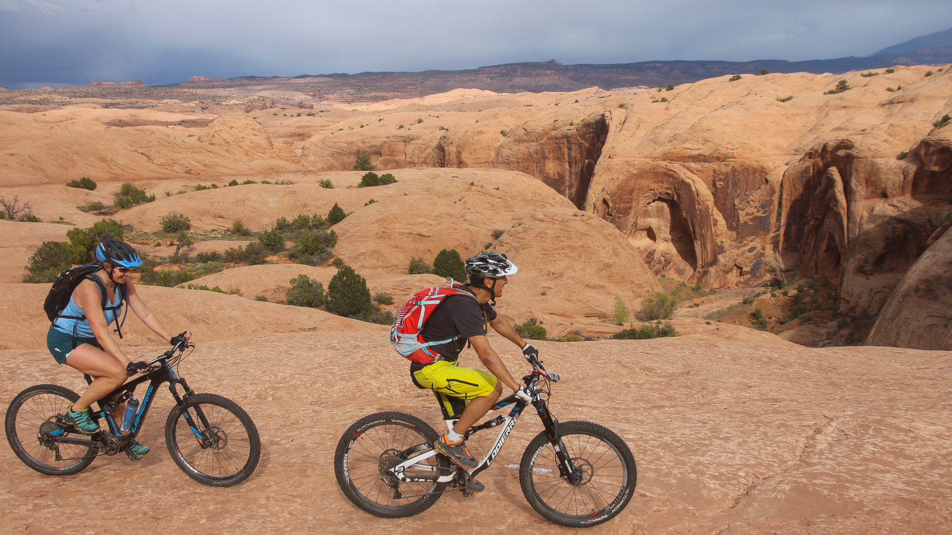 ride inoubliable sur le slick rock de Moab
