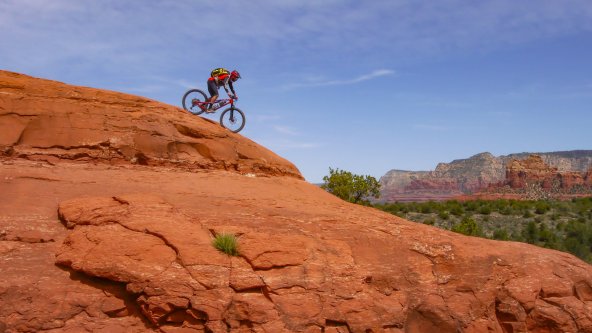 Ouest Américain à VTT