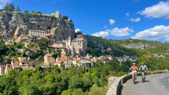 Image : Itinérance à vélo dans la vallée de la Dordogne
