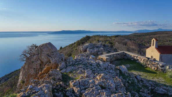 Image : Croatie : l'île de Cres à VTT