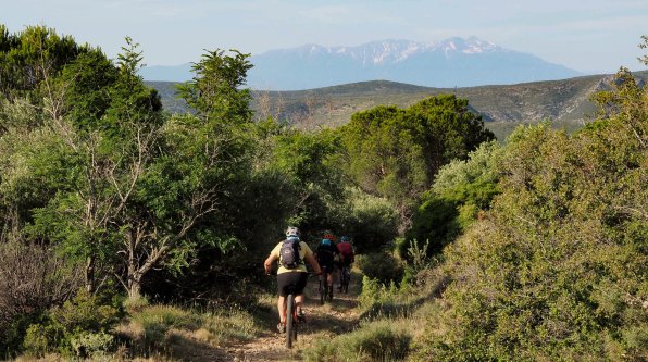 Image : Traversée du Pays Cathare à VTT