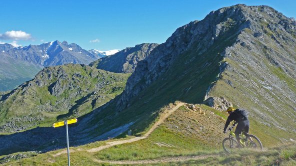Image : Chamonix - Zermatt à VTT