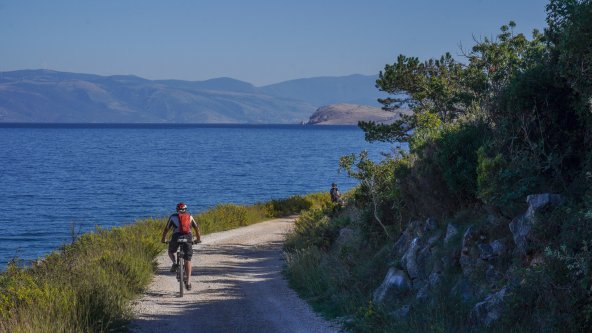 Image : VTT sur l'île de Krk / Croatie