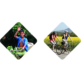 Photos de voyages en vélo tout chemin