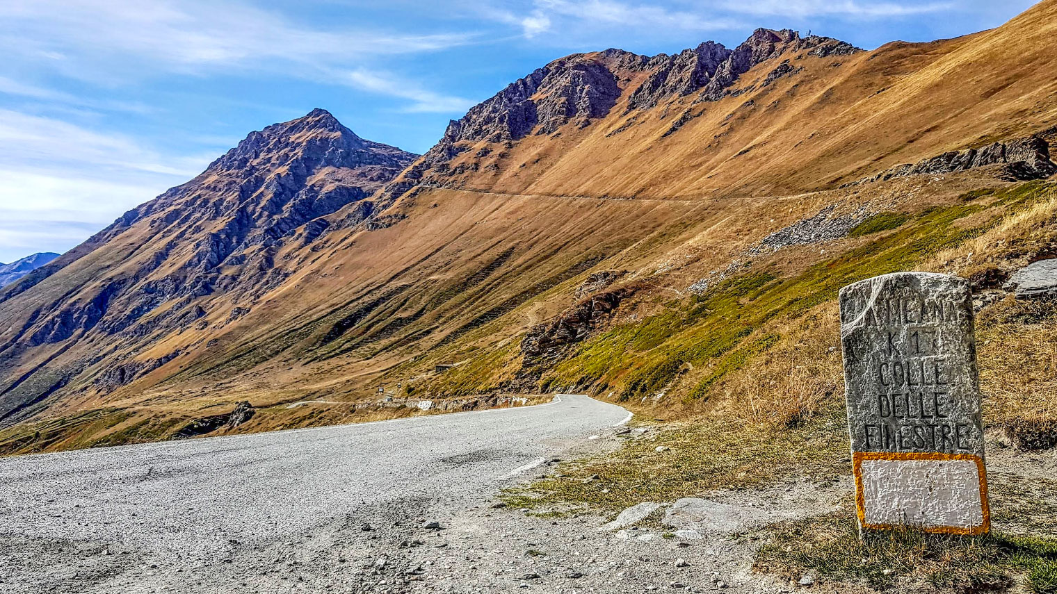 col routier delle Finestre dans le Piémont Italien
