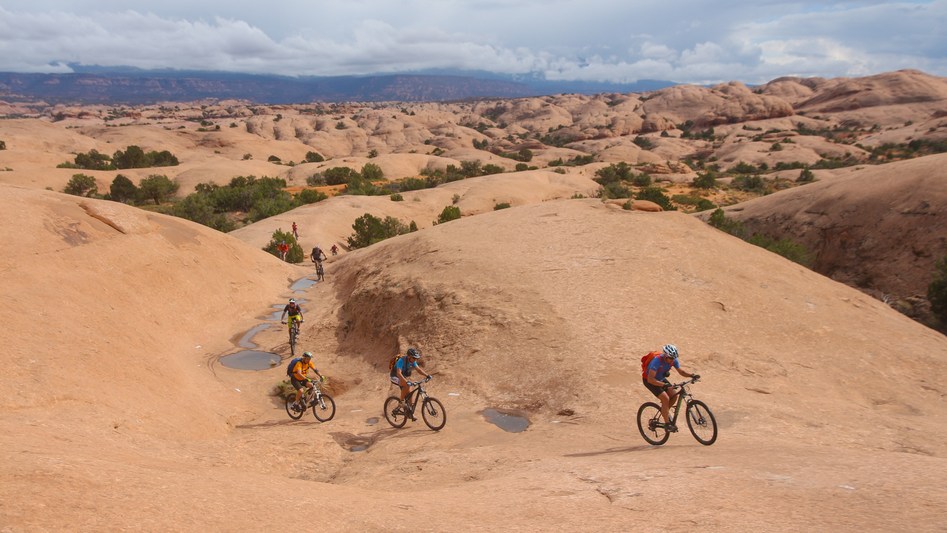 incroyable adhérence du grès de Moab