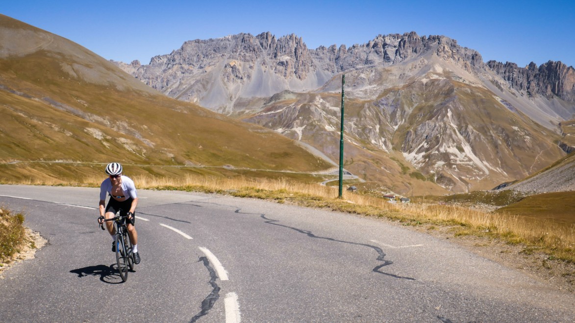 ascension du col du Galibier