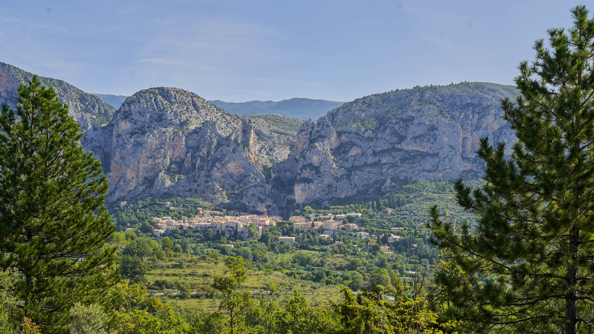 Moustier `Sainte Marie, village emblématique de la Provence