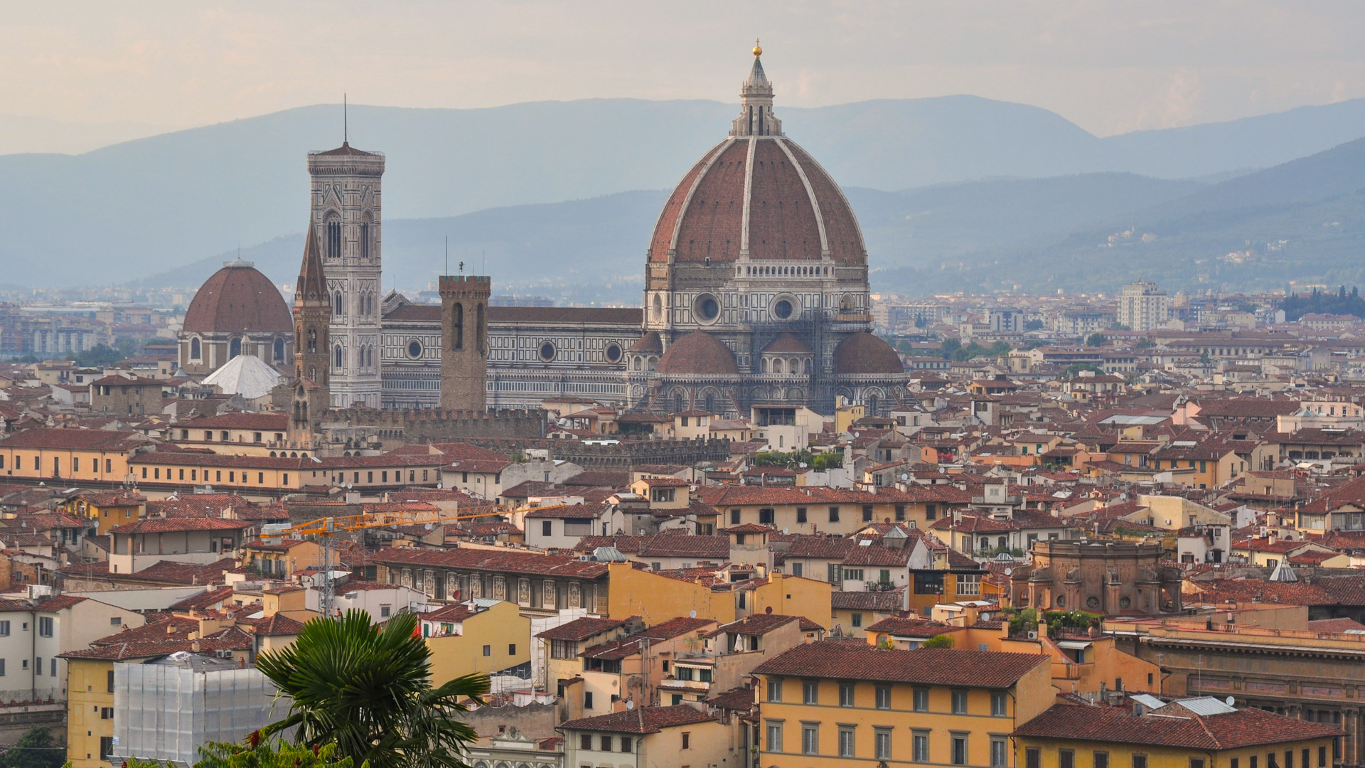 vue sur la Cathédrale Santa Maria del Fiore, à Florence
