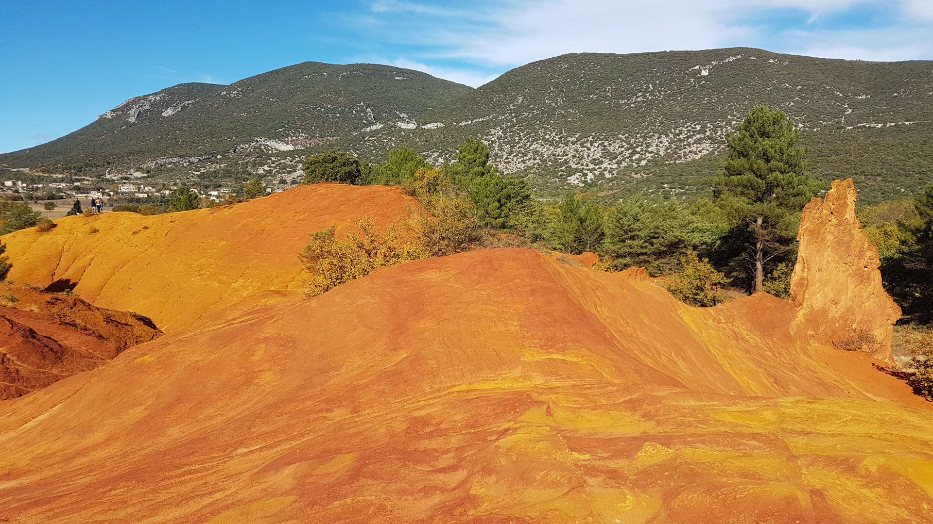 les ocres du Colorado provençal dans le Luberon