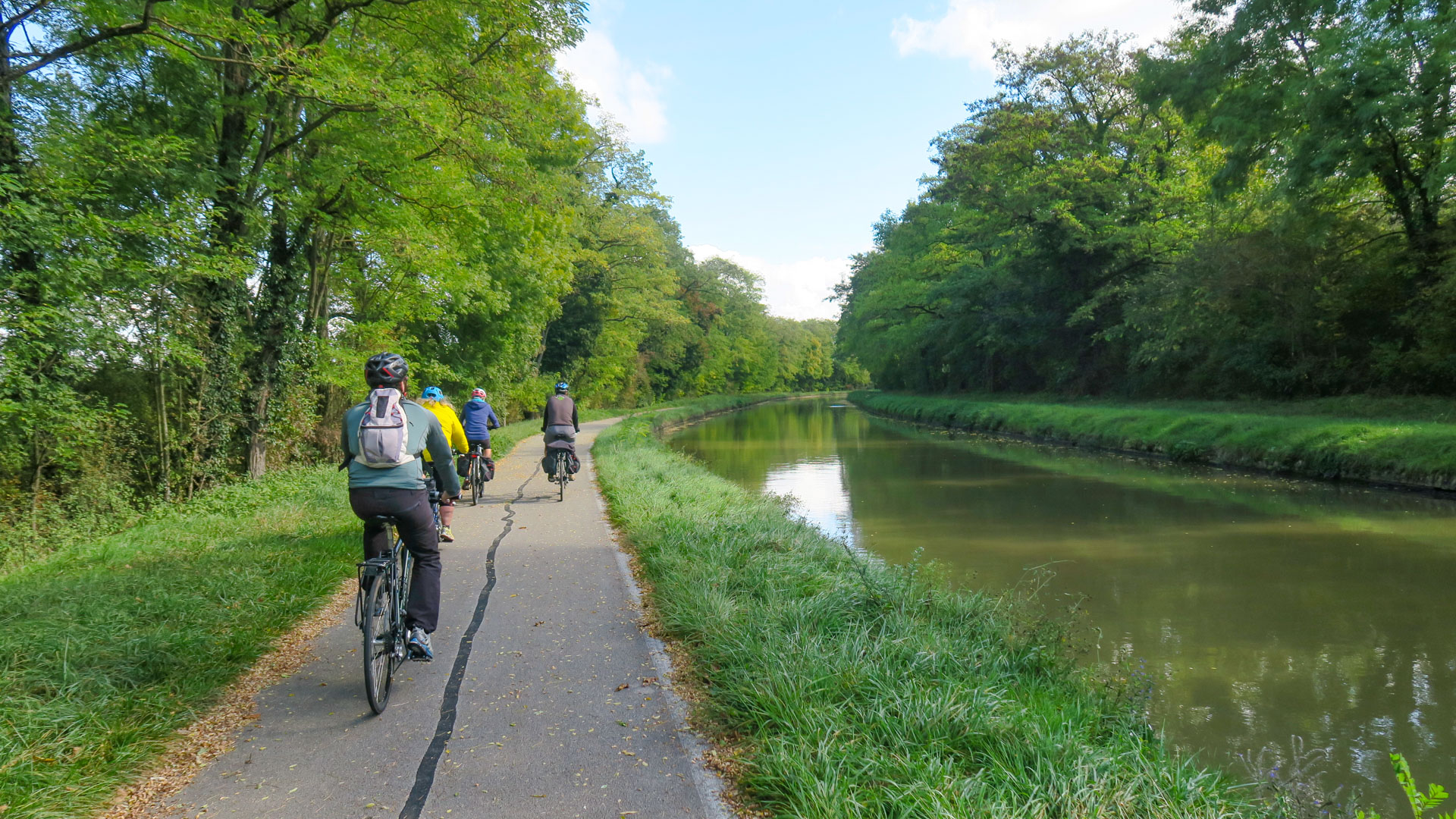découverte du canal de Bourgogne à vélo