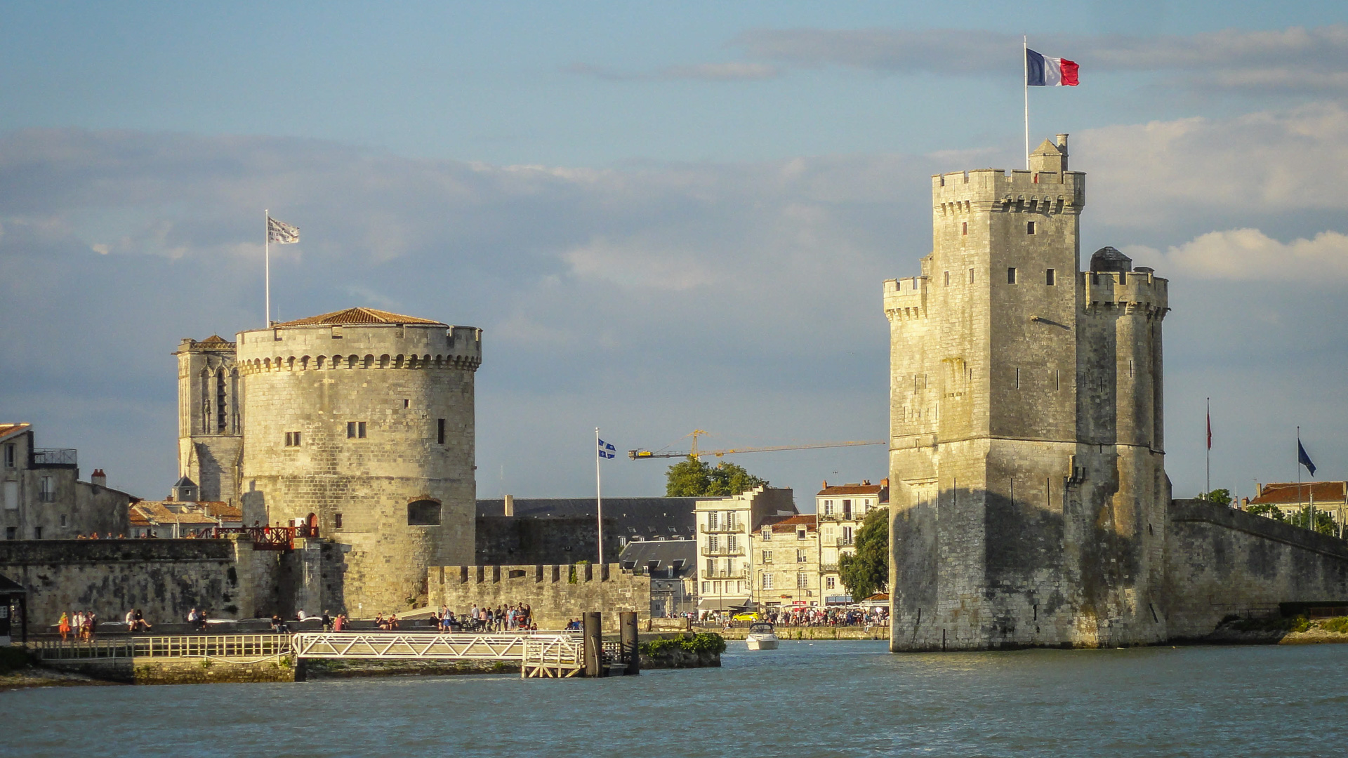 les célèbres tours de la Rochelle