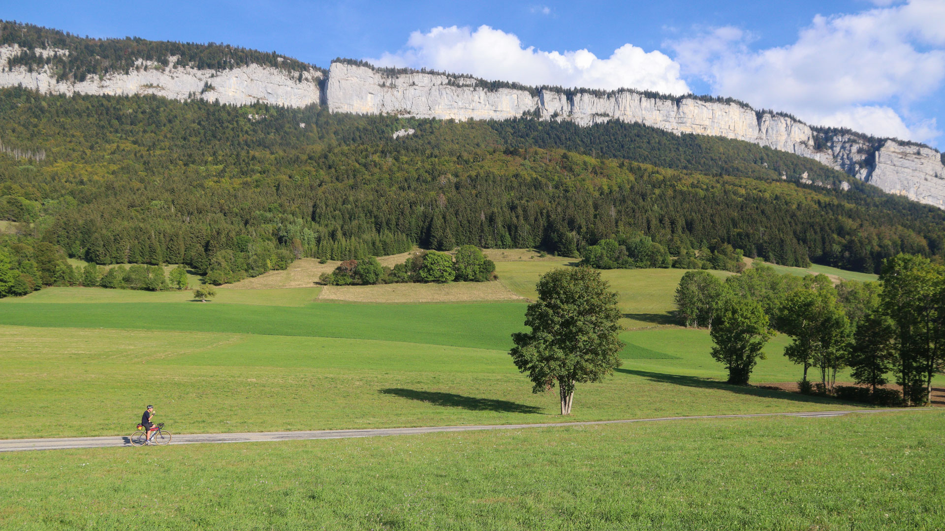 traversée des plateaux du Vercors en gravel