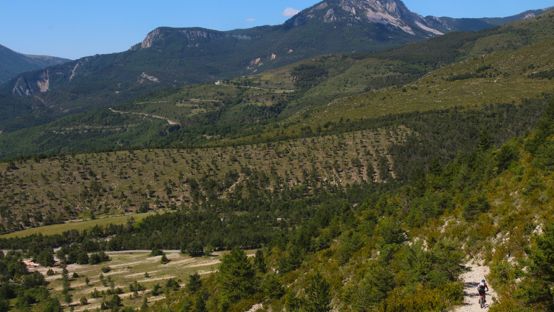 VTT dans le Verdon