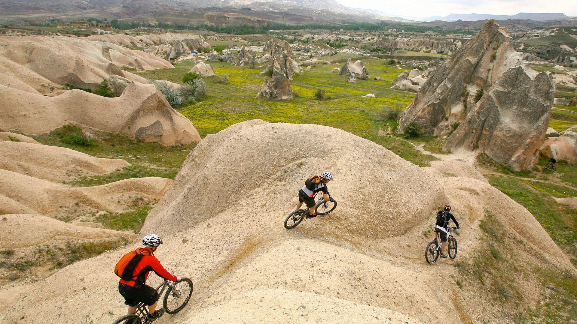 dalles naturelles pour les amoureux de VTT ludique