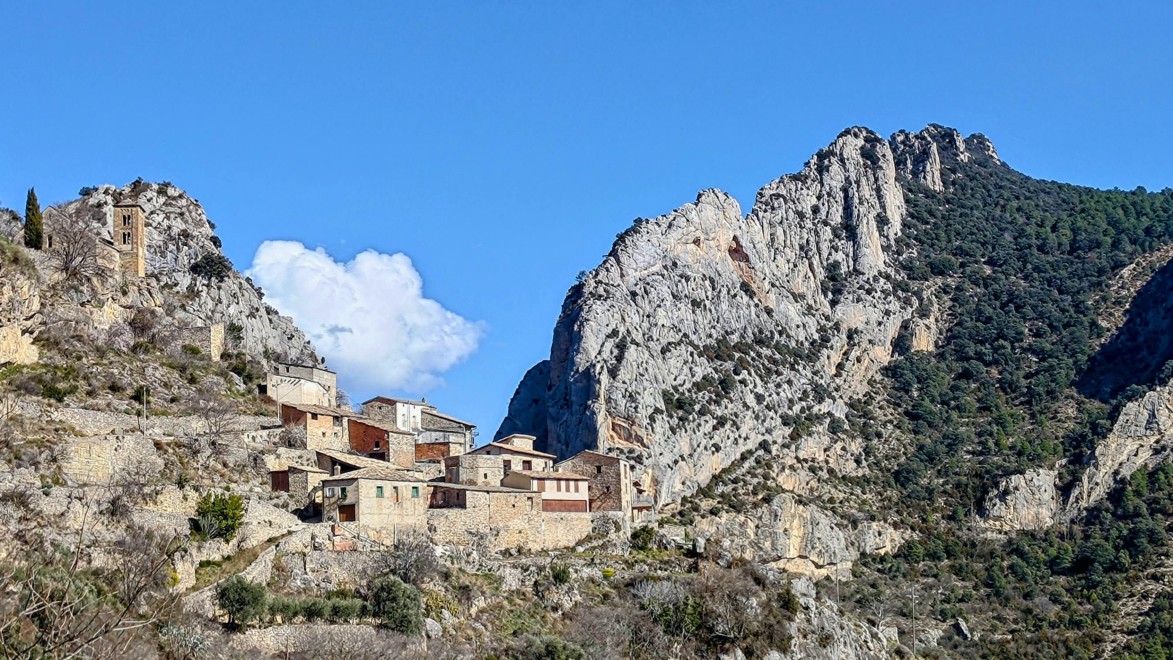 village pittoresque d'abella da conca