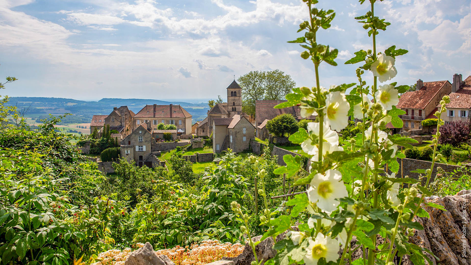 village de Château-Chalon dans le Jura