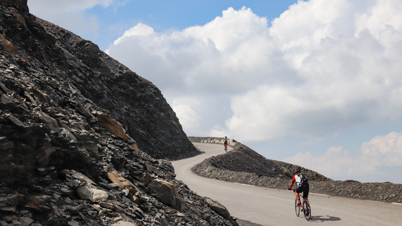 col de la bonette sur la grande traversée des alpes