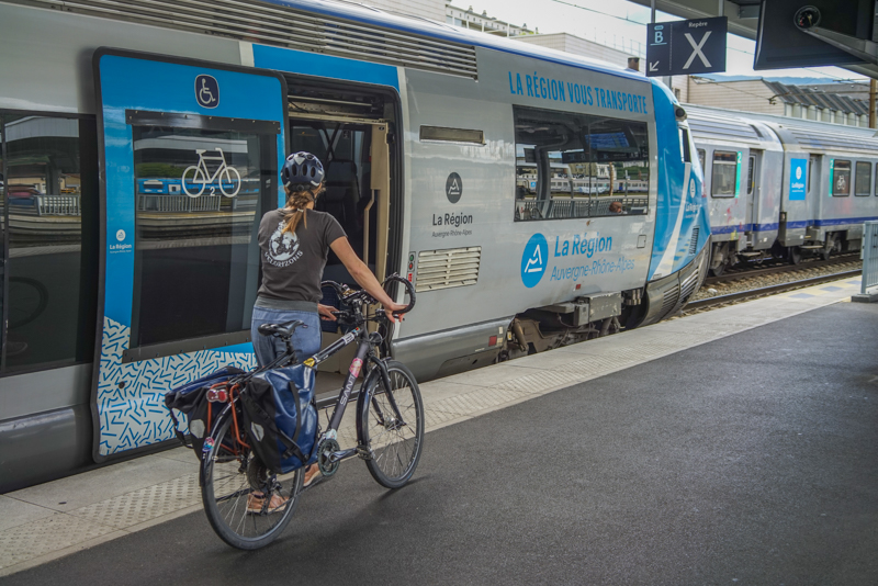 prendre le train avec son vélo
