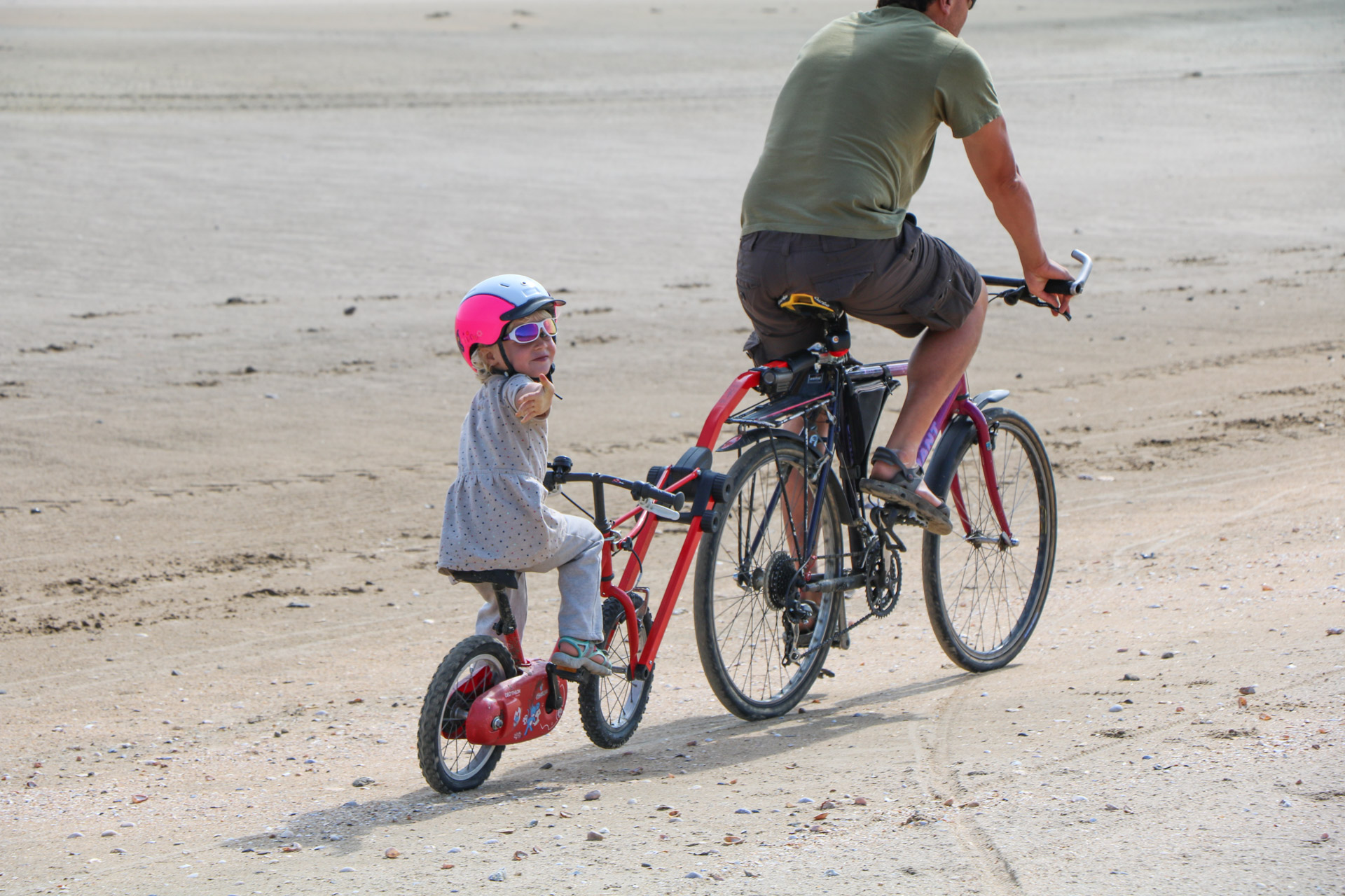 Image :Voyager à vélo en famille