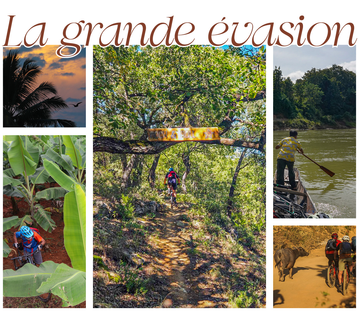 Image :Newsletter : la grande évasion à VTT