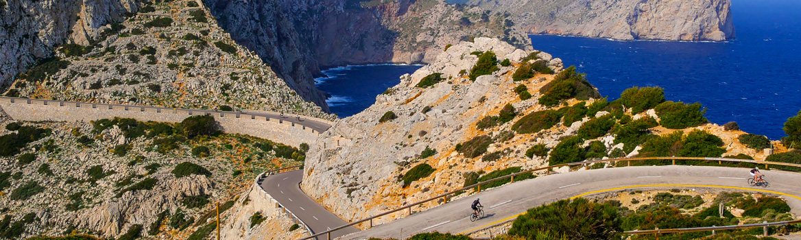 En bord de mer, le vélo de route à Majorque dans les îles Balérares