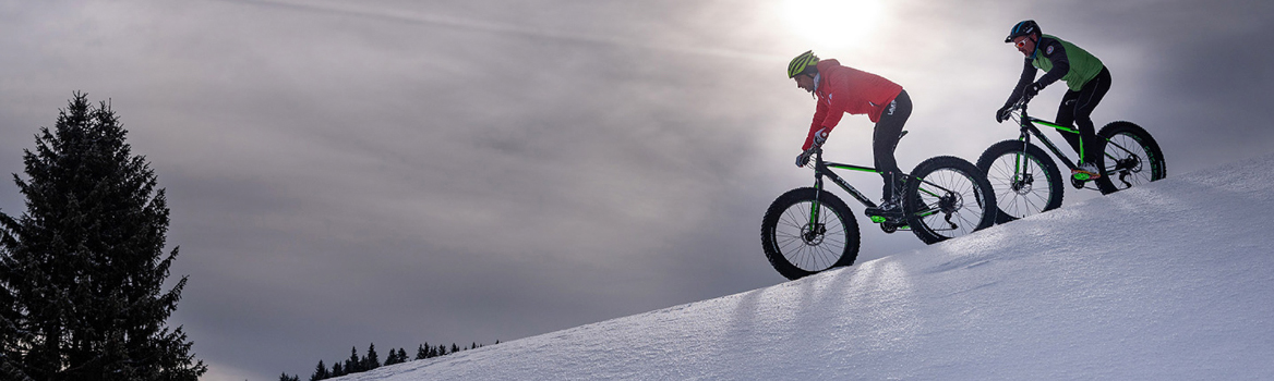 Fat bike dans les Bauges Savoie