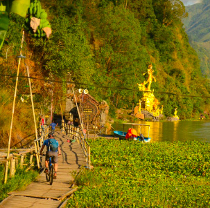 voyage à VTT à Bali